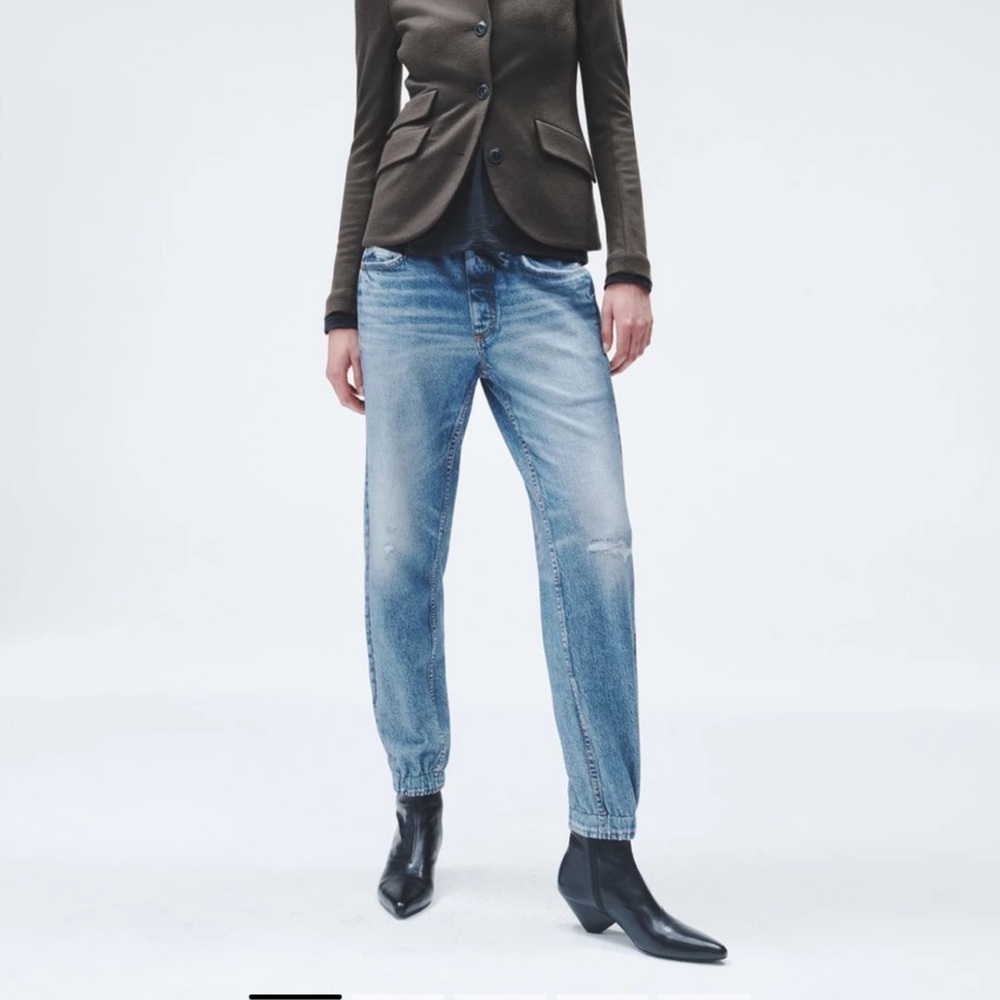 Rag & Bone Blue Boyfriend Jeans Relaxed Fit